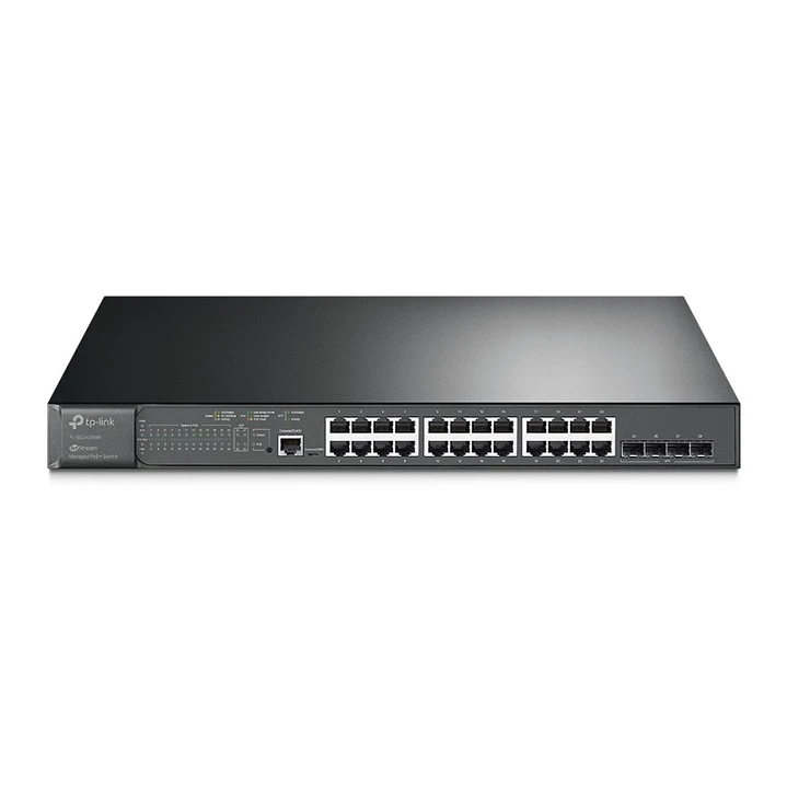 TP-Link SG3428MP Switch 24xGB PoE L2 4xSFP Rack 1