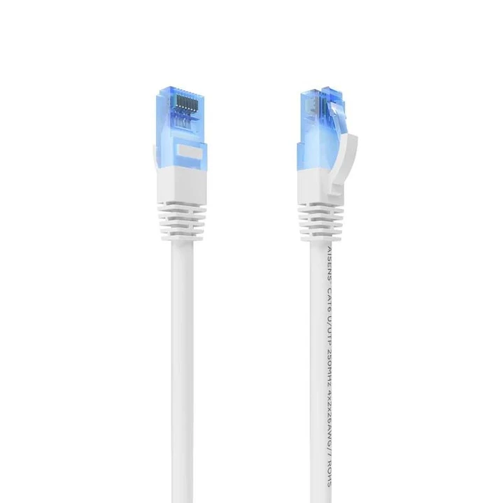 Aisens Cable RJ45 CAT.6 UTP AWG26 CCA Blanco 30cm 1