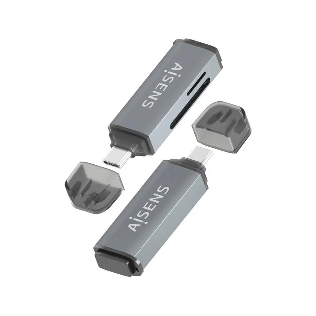 Aisens Lector Tarjetas SD MSD MMC RS-MMC MMCM USBC 3