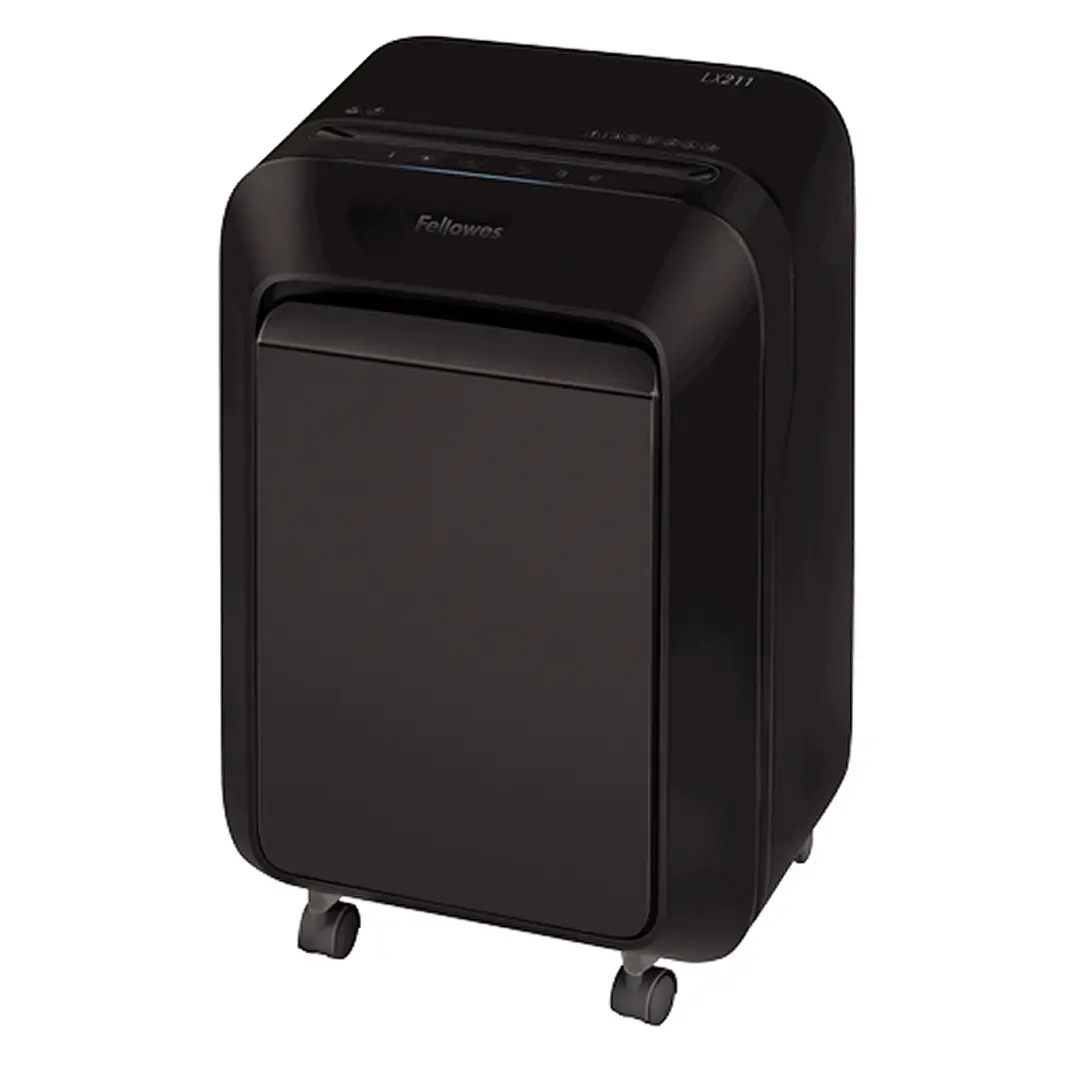 Fellowes Destructora LX211 Negra microcort  2x12mm 2