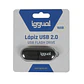 iggual Lápiz USB 2.0 16GB PEN16 negro con tapa - Thumbnail 4