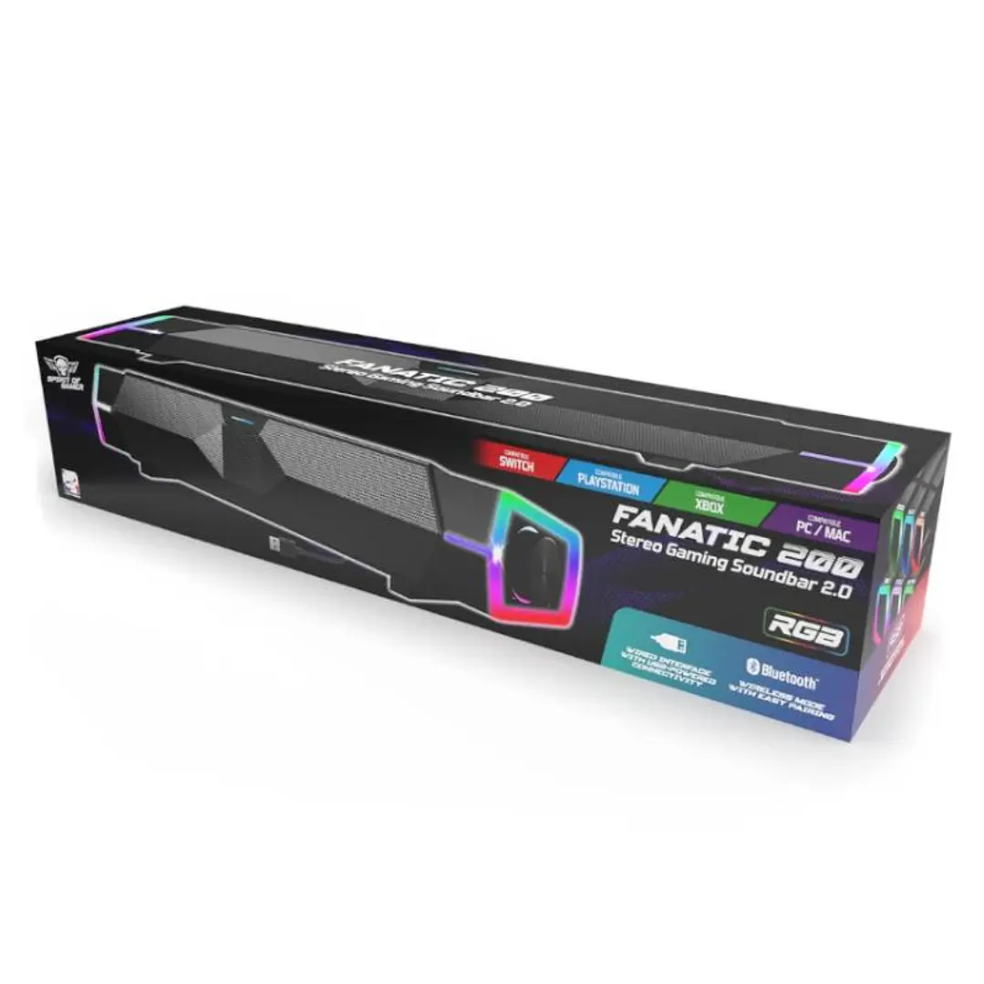 Spirit of Gamer Altavoz 2.0 FANATIC 200 2