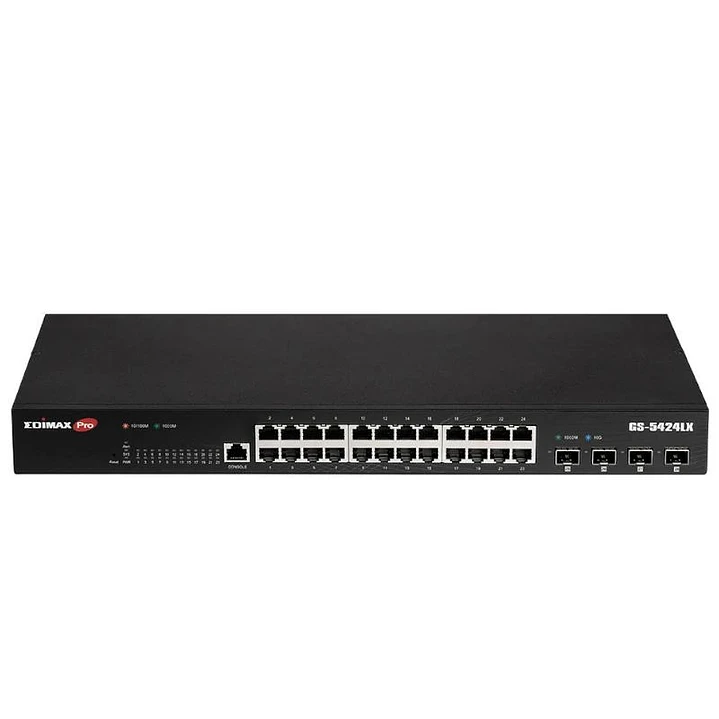 Edimax GS-5424LX 24xGb 4x10Gb SFP+ 1xConsola 1