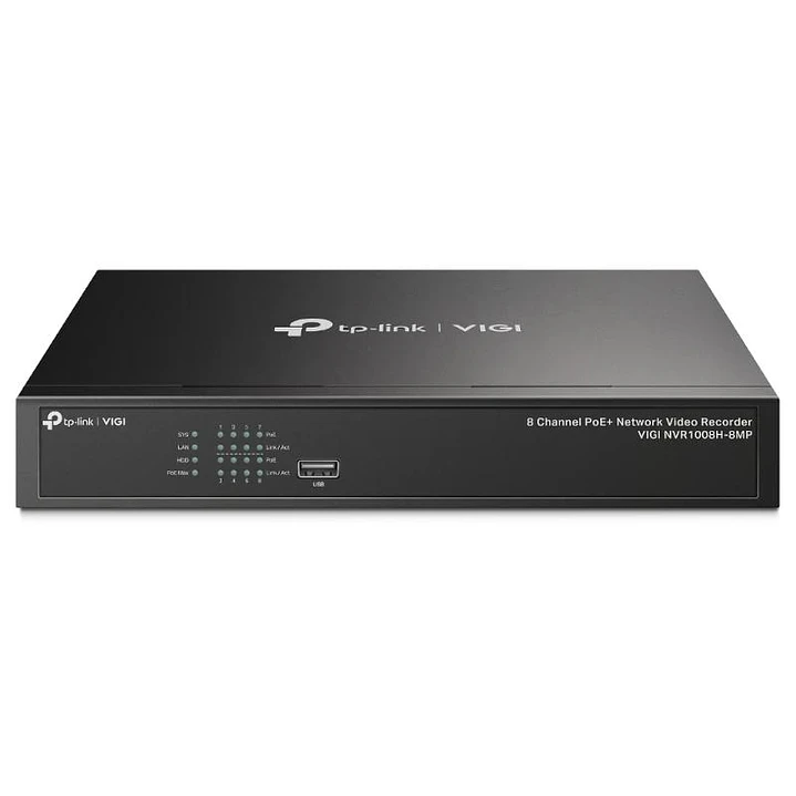 VIGI Grabador IP NVR1008H-8MP Rack 01 HDD 08 C PoE 1