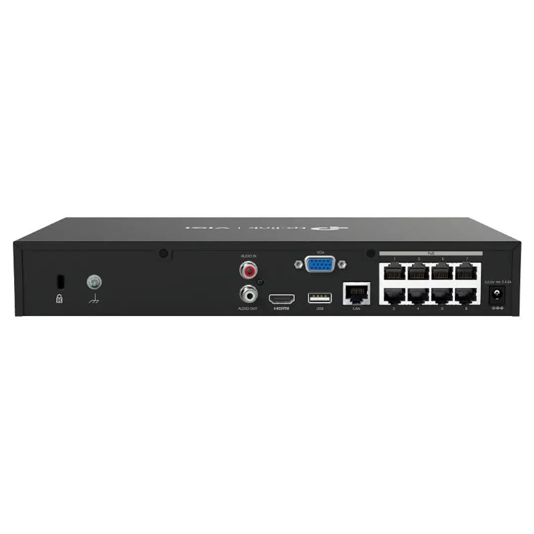 VIGI Grabador IP NVR1008H-8MP Rack 01 HDD 08 C PoE 2