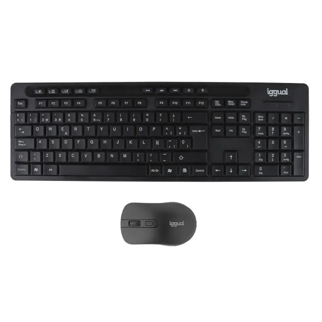 iggual Kit teclado ratón inalámbrico WMK-BUSINESS2 1