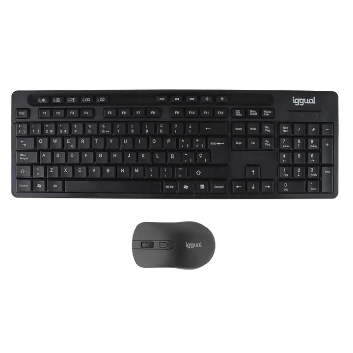 iggual Kit teclado ratón inalámbrico WMK-BUSINESS2 1