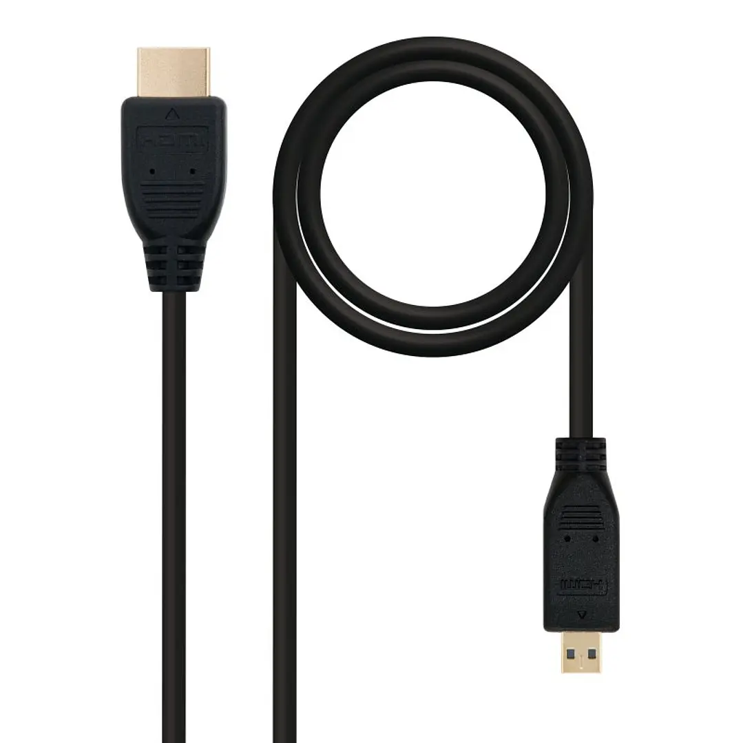 Nanocable Cable Micro HDMI 1.4  A/M-D/M 0.8 M 1
