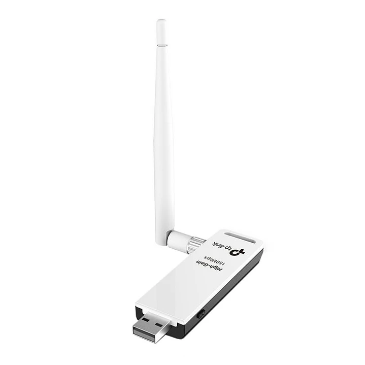 TP-LINK TL-WN722N Tarjeta Red WiFi N150 USB 2