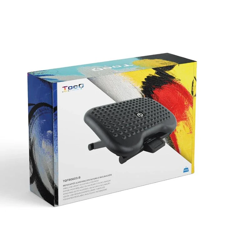 Tooq Reposapiés ajustable confort Negro 4
