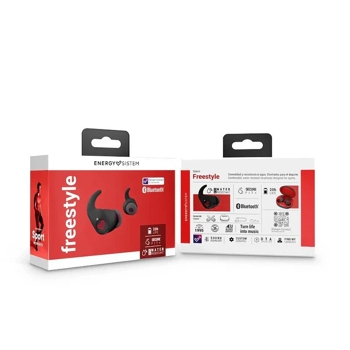 Energy Sistem  Auriculares  Freestyle Space Negro 4