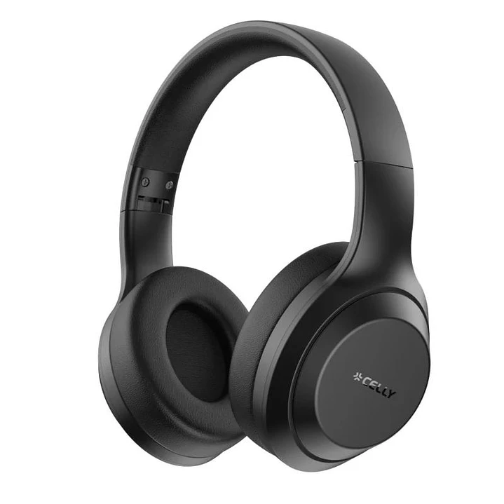 Celly Auricular Diadema Inalámbrico WAVEBEAT Negro 1