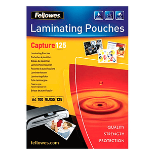 Fellowes Pack 100 Fundas Plastificar A4