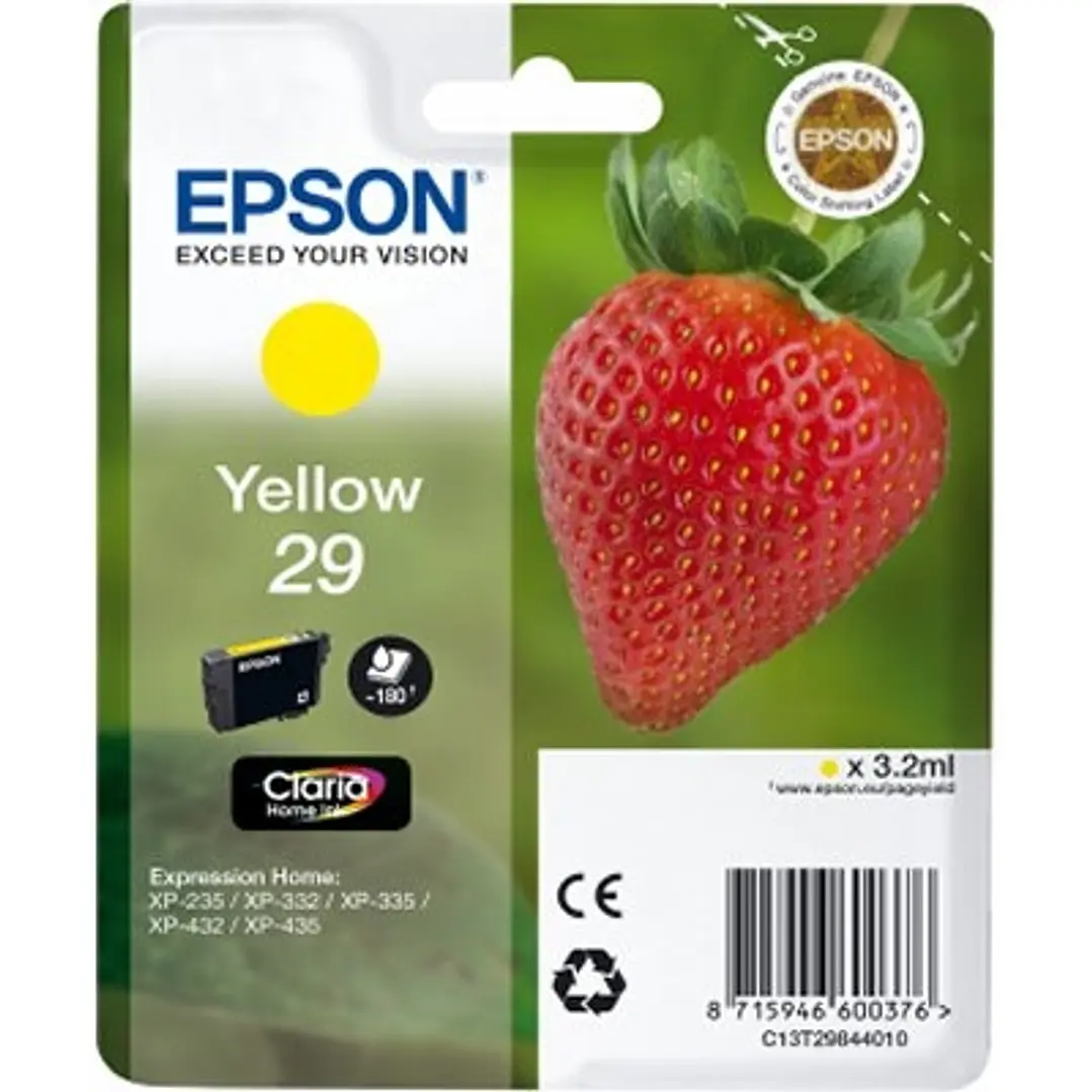 Epson Cartucho T2984 Amarillo 1