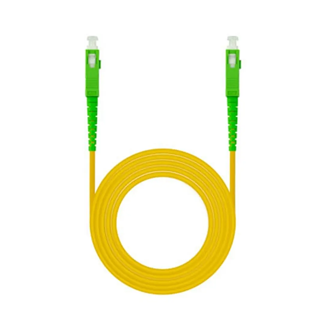 Nanocable Cable fibra SC/APC LSZH Amarillo 15m 1