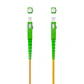 Nanocable Cable fibra SC/APC LSZH Amarillo 15m - vignette 3