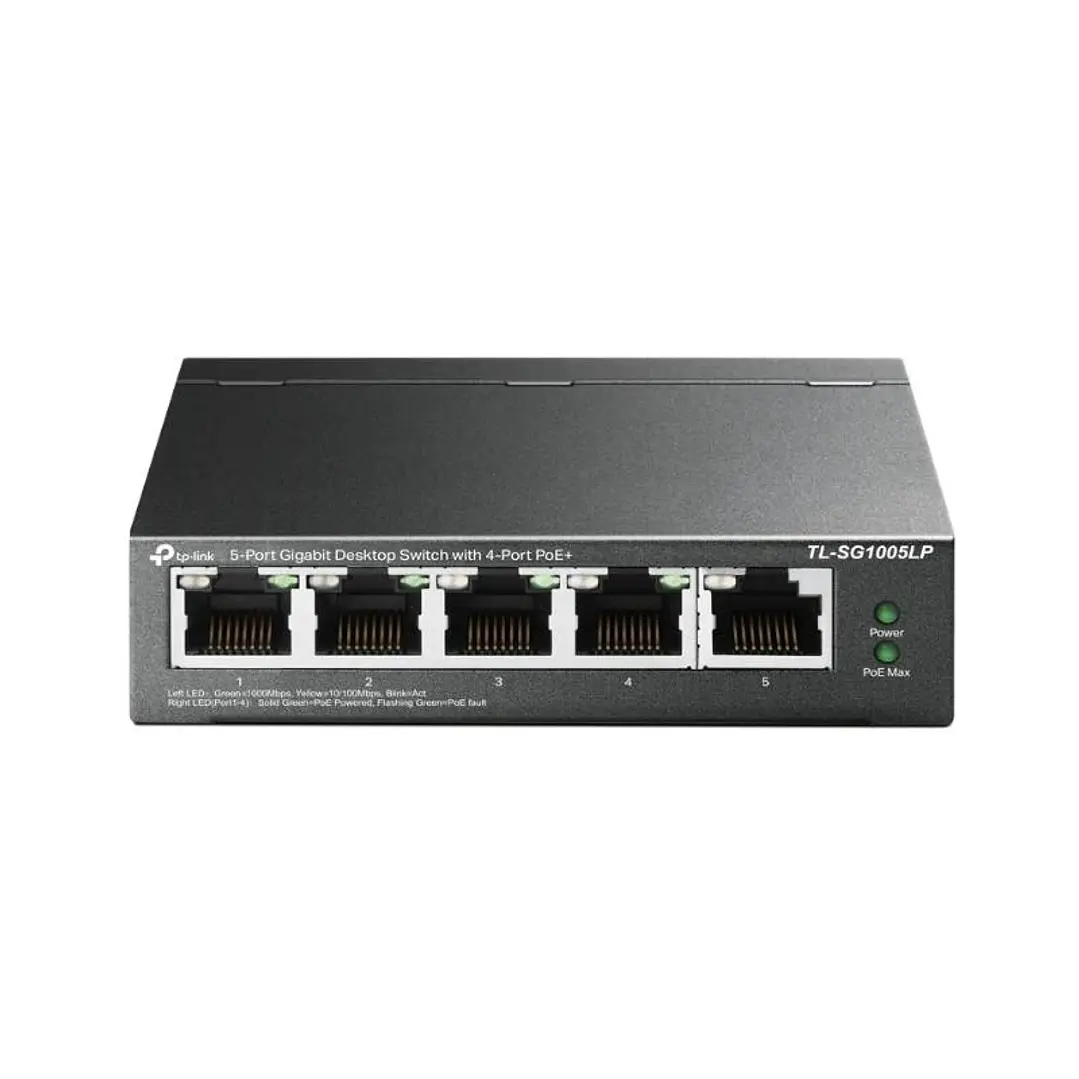 TP-Link TL-SG1005LP Switch 5xGb (4xPoE+) 1