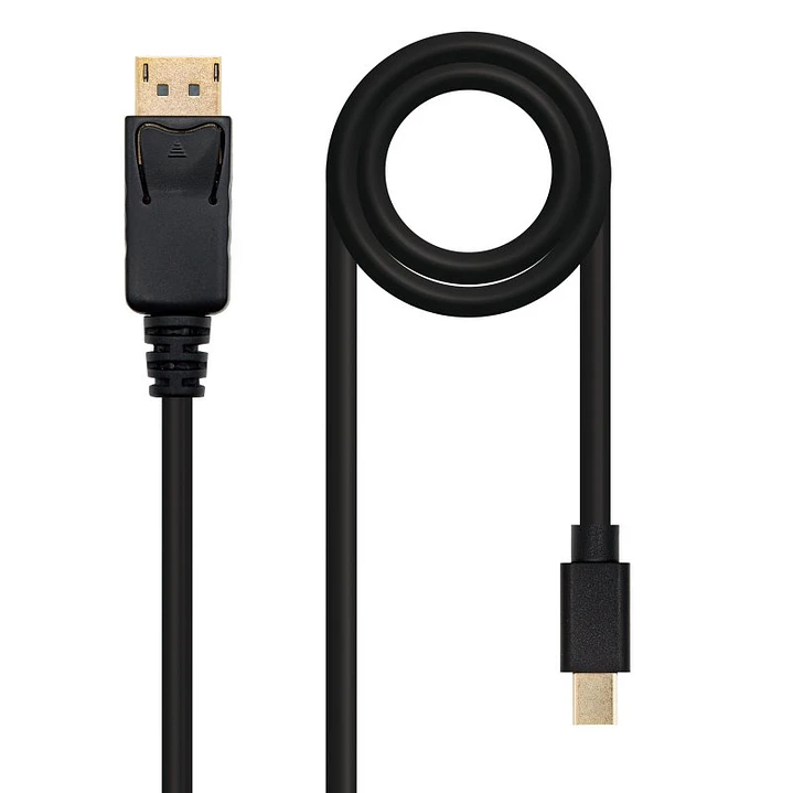 Nanocable Mini DP/Displayport, Mini DP/M-DP/M, 2 M 1
