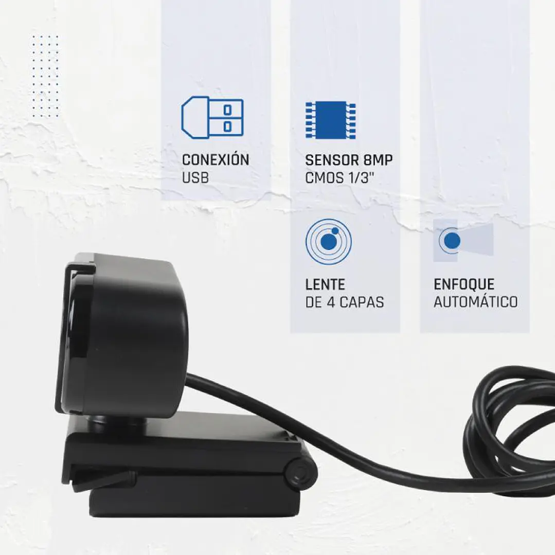 iggual Webcam USB 4K UHD WC3840 Business Pro View 2
