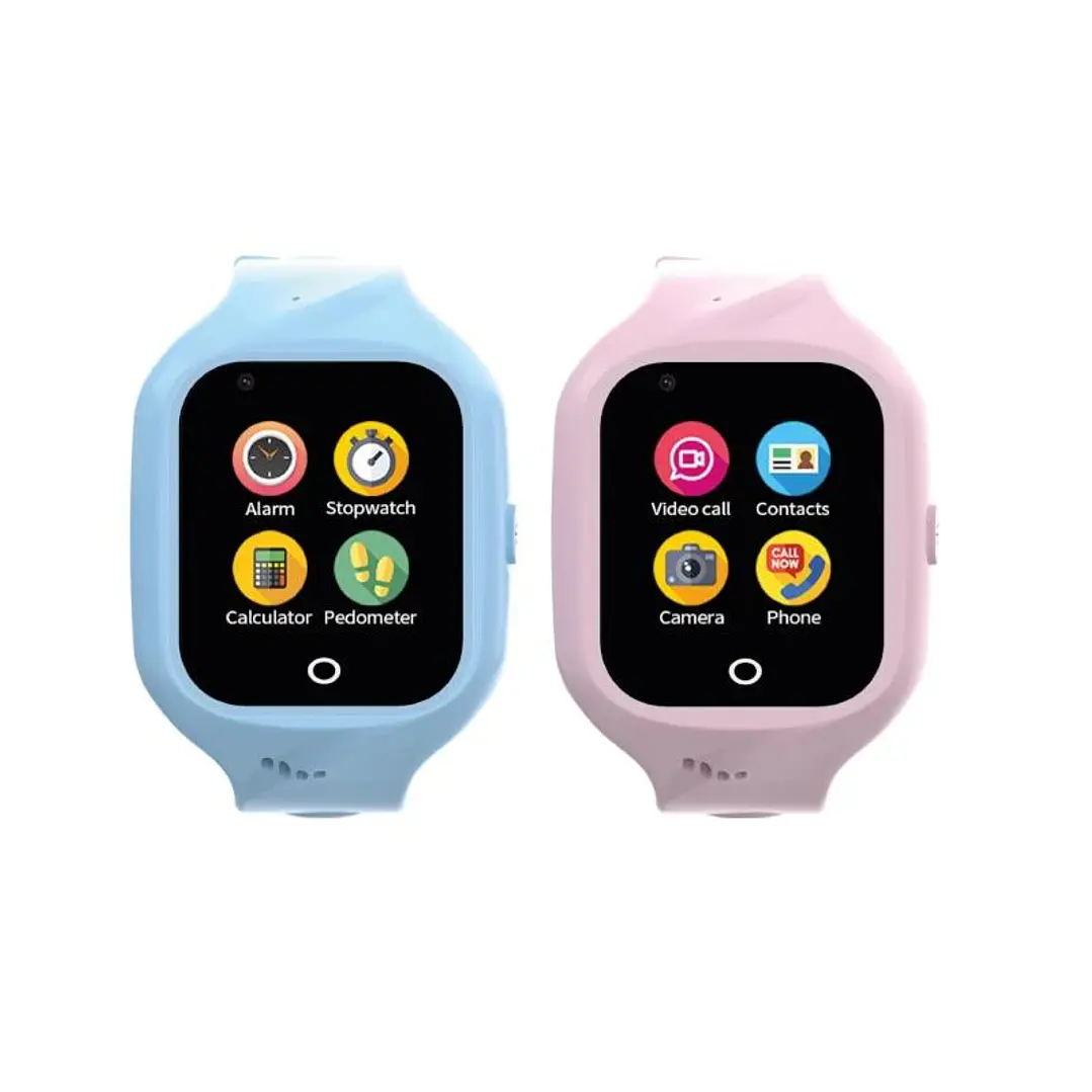 Celly Smartwatch Kids 4G 2 Correas Azul y Rosa 2