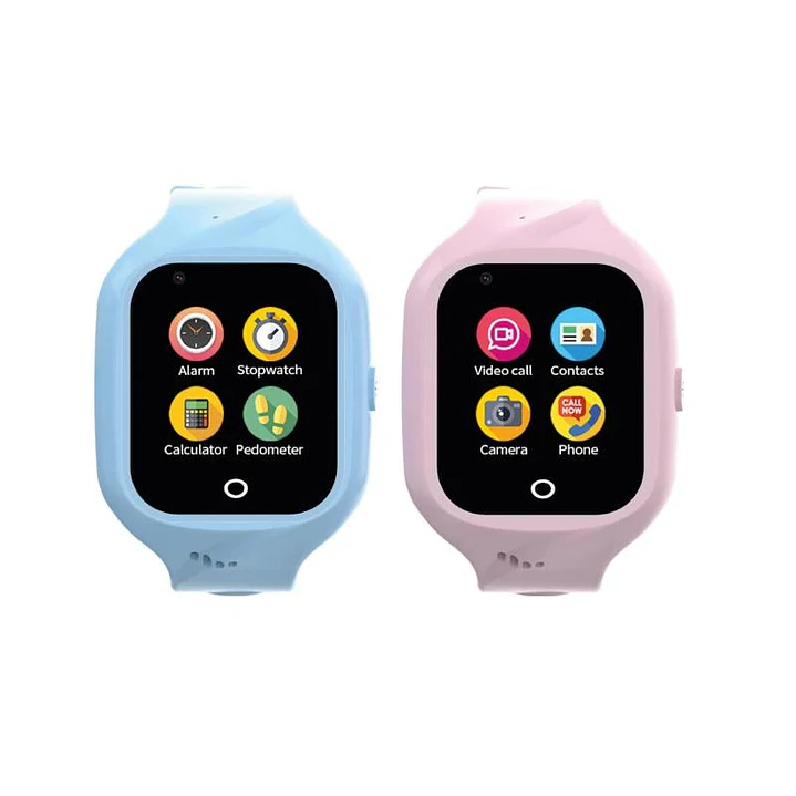 Celly Smartwatch Kids 4G 2 Correas Azul y Rosa 2