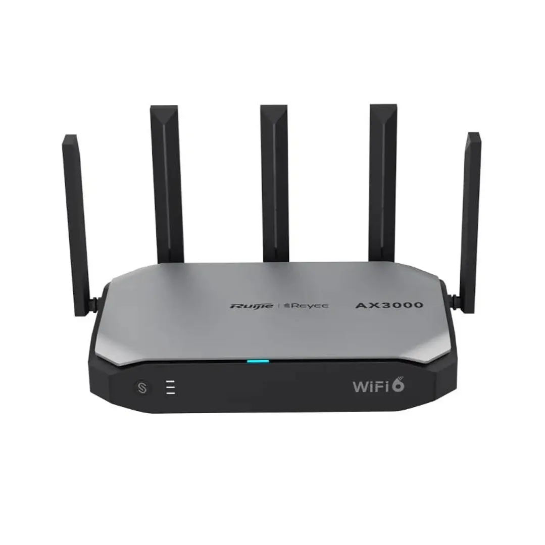 Reyee Router WiFi6 AX3000 Dual Band metal 5xGbE 1