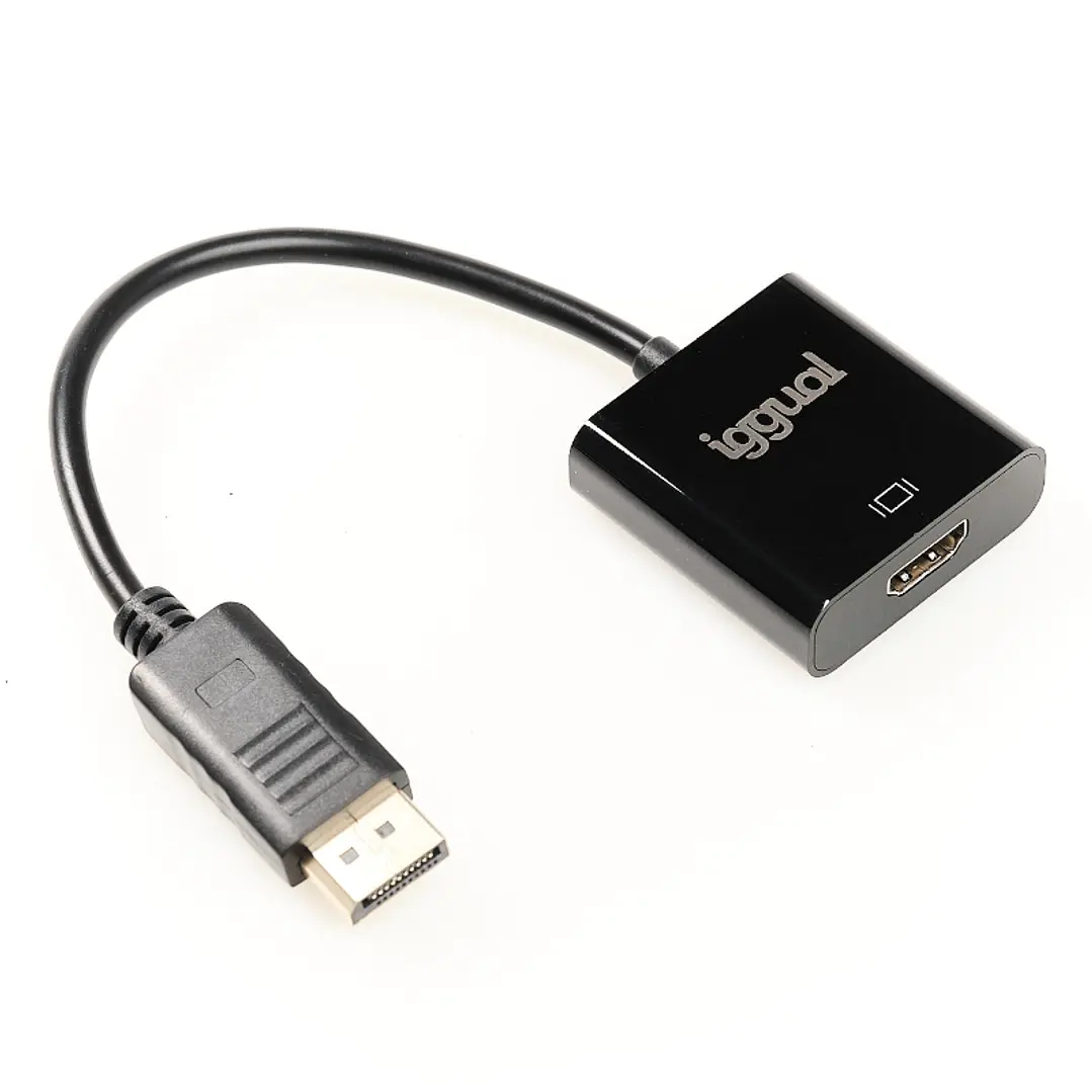 iggual Adaptador DisplayPort (M) a HDMI (H) 1