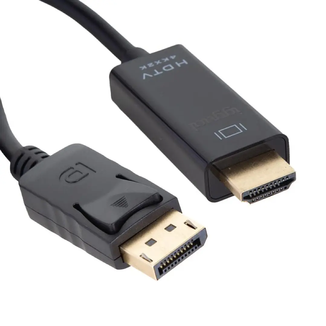 iggual Cable DisplayPort (M) a HDMI (M) 4K 2metros 1