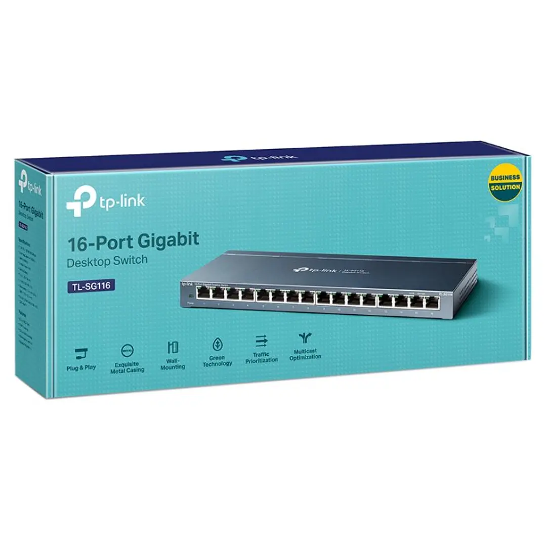 TP-LINK TL-SG116 Switch 16xGB 2