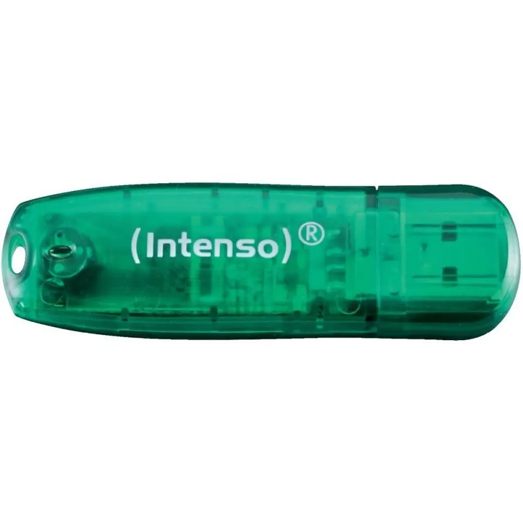 Intenso 3502460 Lápiz USB 2.0 Rainbow 8GB Verde 1