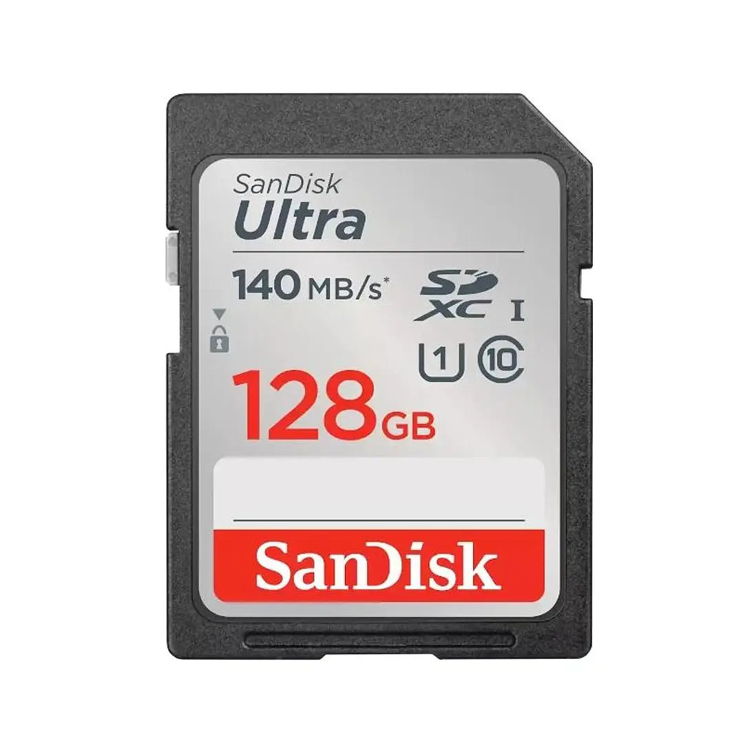 SanDisk Ultra 128GB SDXC Memory Card 120MB/s 1
