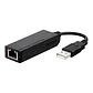 D-Link DUB-E100 Adaptador USB 2.0 a LAN 10/100Mbps - Thumbnail 1