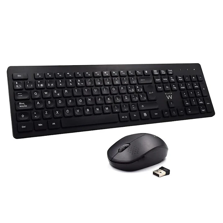 Ewent Teclado+Ratón Inalámbrico EW3256 Negro 1