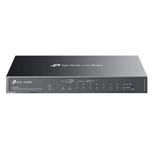TP-Link ES210GMP Switch 8xG PoE+ 1xGbE 1xG-C 123W