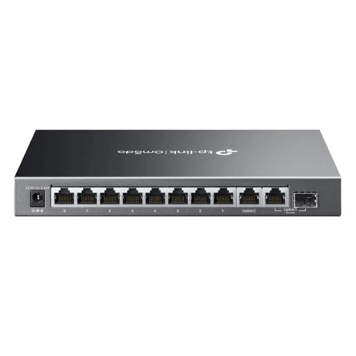 TP-Link ES210GMP Switch 8xG PoE+ 1xGbE 1xG-C 123W 2