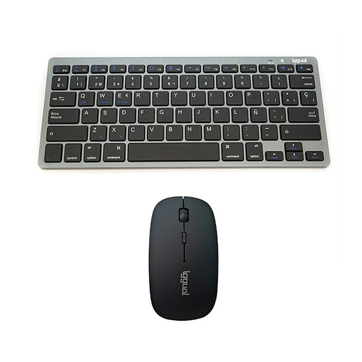 iggual Kit bundle teclado + ratón Bluetooth 1