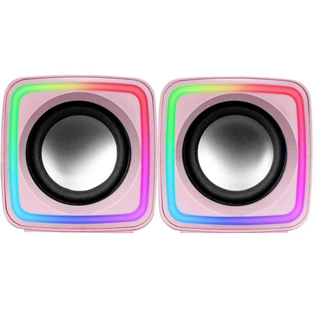 MARS GAMING Altavoces MSCUBE Premium 8W Pink 1