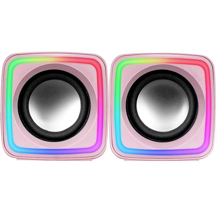 MARS GAMING Altavoces MSCUBE Premium 8W Pink 1