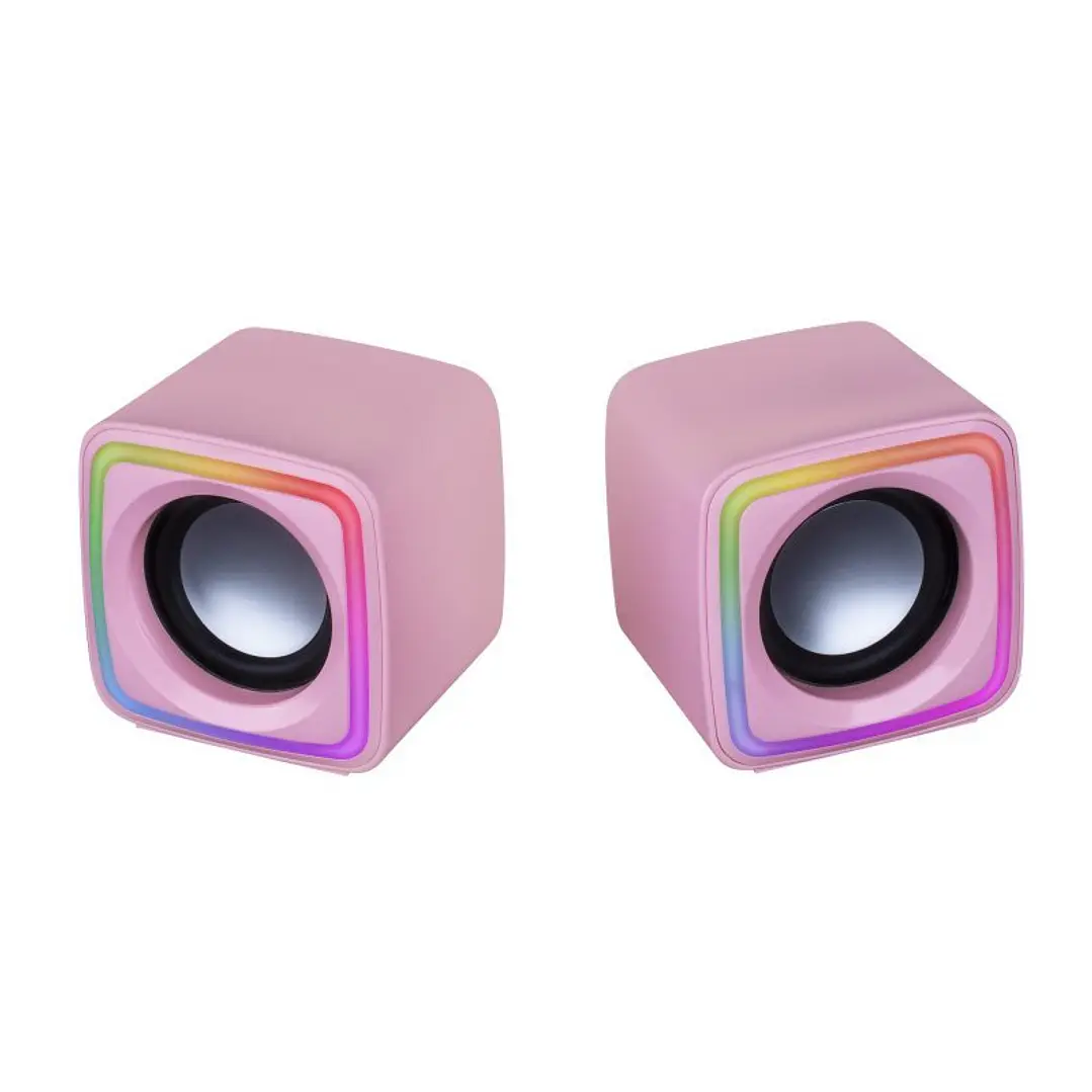 MARS GAMING Altavoces MSCUBE Premium 8W Pink 3