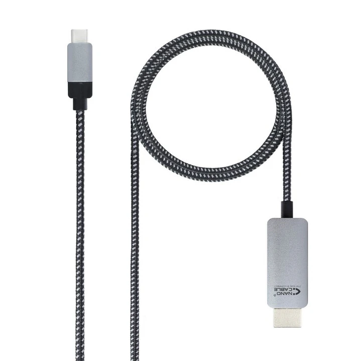 Nanocable Cable Conversor USB-C/M a HDMI/M 1.8 M 1