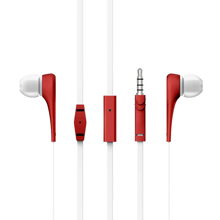 Energy Sistem Auricular Intrauditivo Style 1 Rojo 2