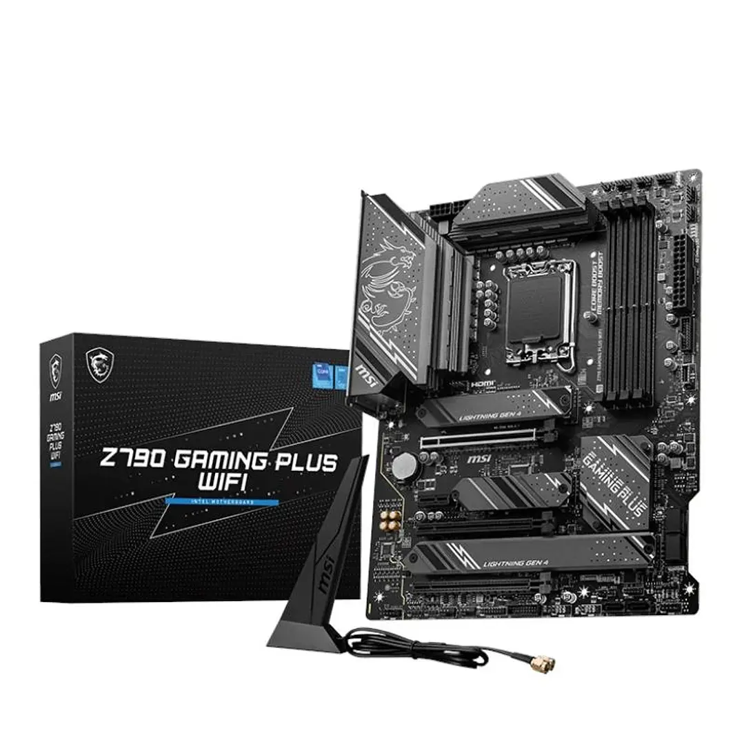 MSI Placa Base Z790 GAMING PLUS WIFI DDR5 ATX 1700 1