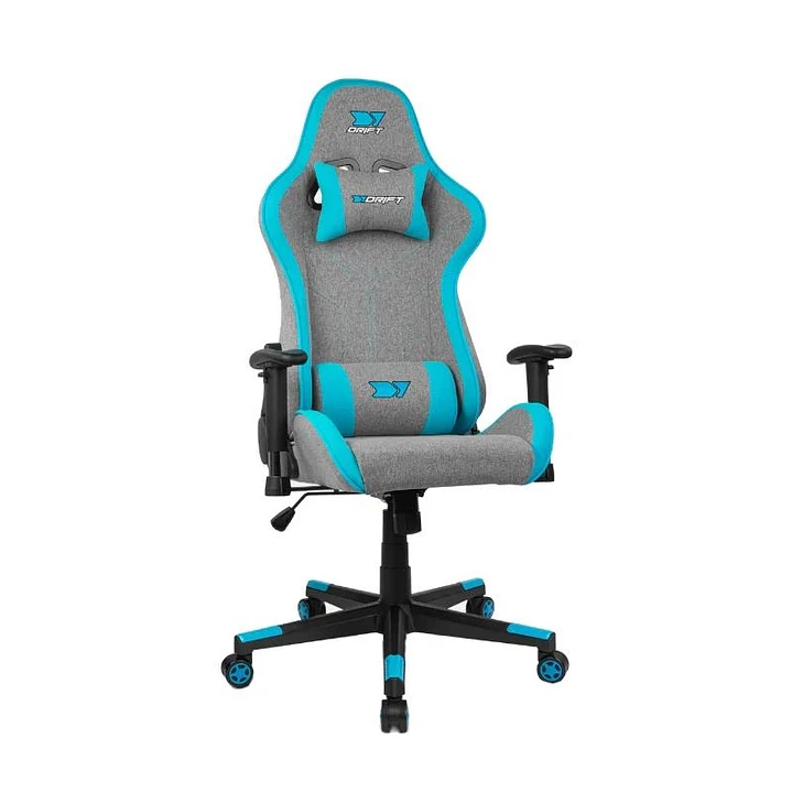 DRIFT Silla Gaming DR90 PRO Gris/Azul 1