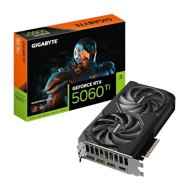 Gigabyte VGA NVIDIA RTX 5060 Ti WF OC 8G DDR7 1