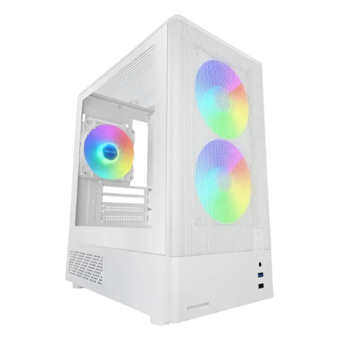 Mars Gaming Caja Micro-atx MC-ONYXW Blanca 1