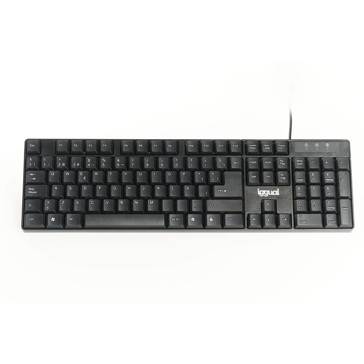 iggual Teclado USB estándar CK-FRAMELESS-105T 1
