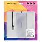 Nanocable Hub 12en1 USB-A/C+HDMI+DP+RJ45+TF+SD+AU - vignette 4