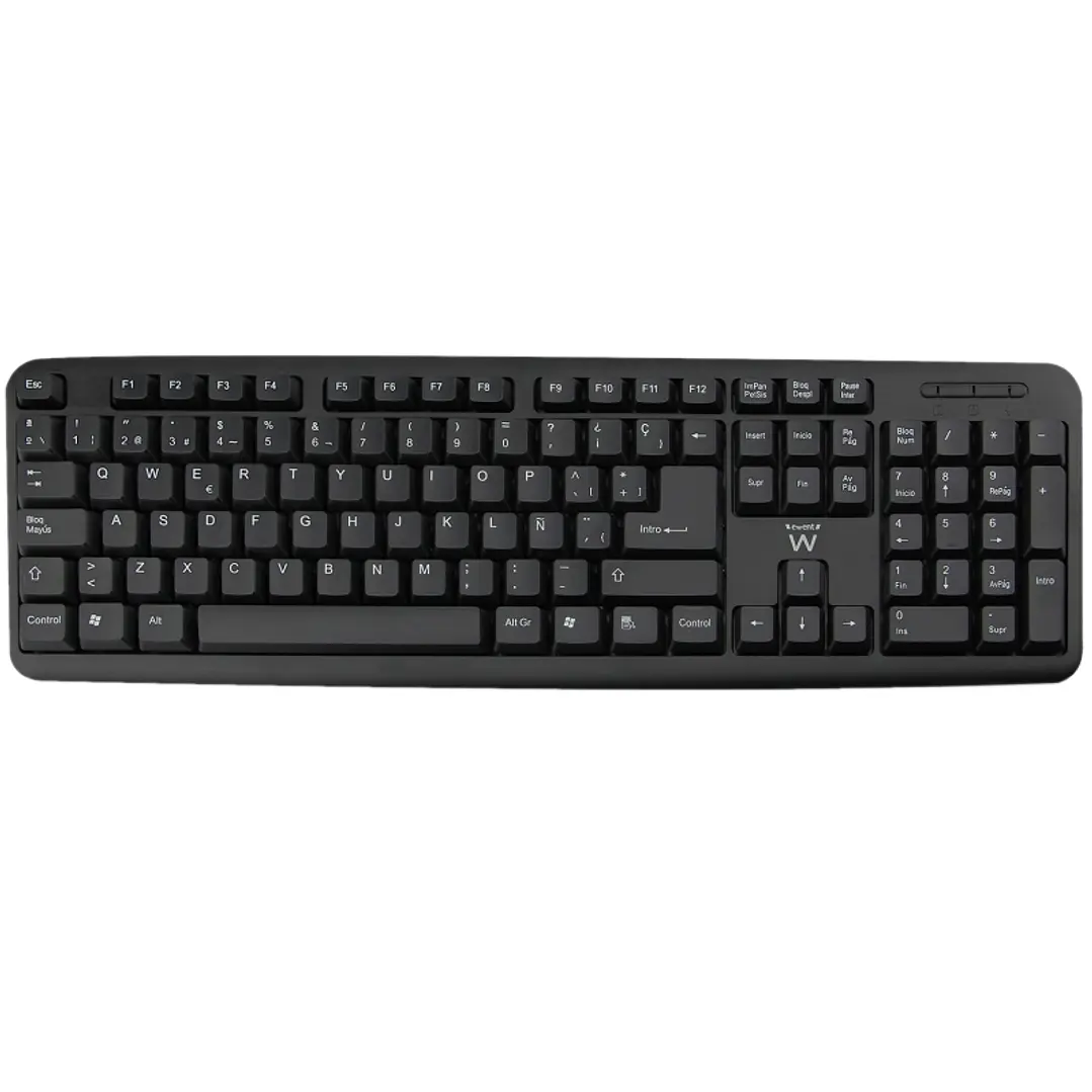 Ewent Teclado Slim EW3109 usb Negro 1