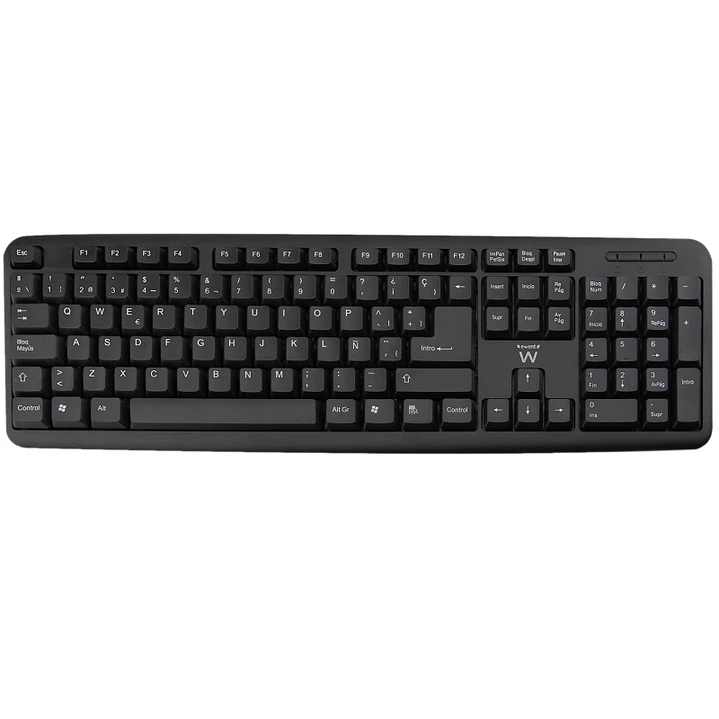 Ewent Teclado Slim EW3109 usb Negro 1