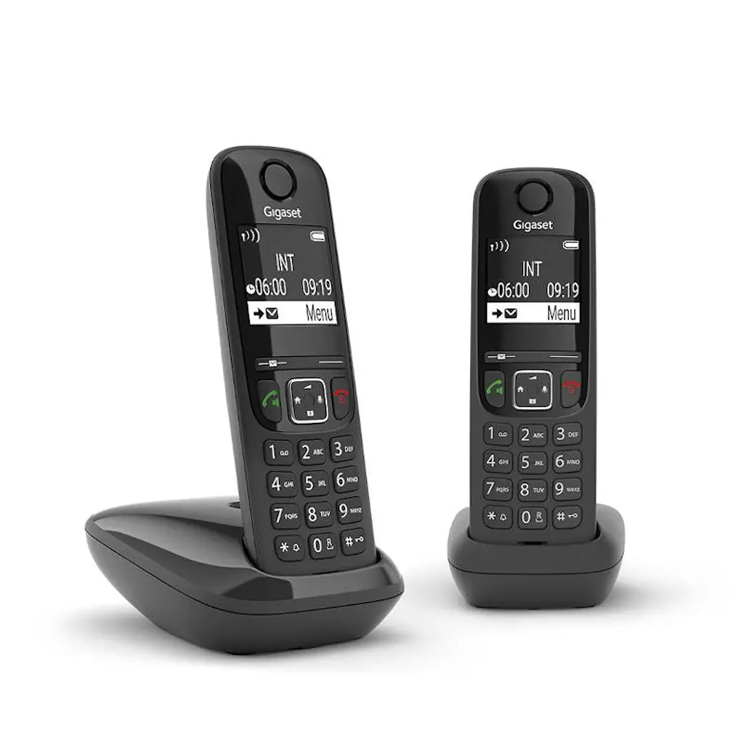 Gigaset AS690 Inalámbrico DECT DUO Negro 2